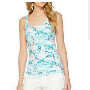 Lilly Pulitzer Lighthouse Tank Top
